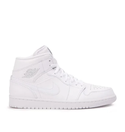 Air Jordan 1 MID 'Triple White' (Weiß)