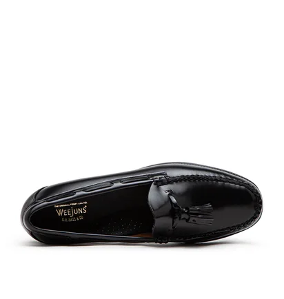 G.H.Bass Weejun II Larkin Moc Tassel (Schwarz)