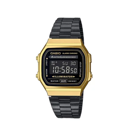 Casio A168WEGB-1BEF (Gold / Schwarz)