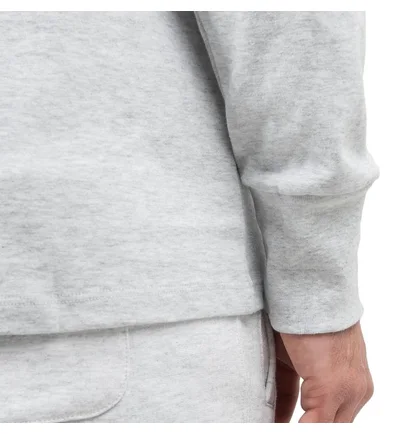 Aimé Leon Dore Half Button Sweatshirt (Hellgrau)
