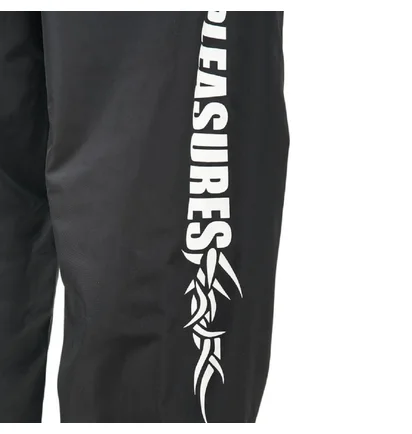 Pleasures Reservoir Track Pants (Schwarz)