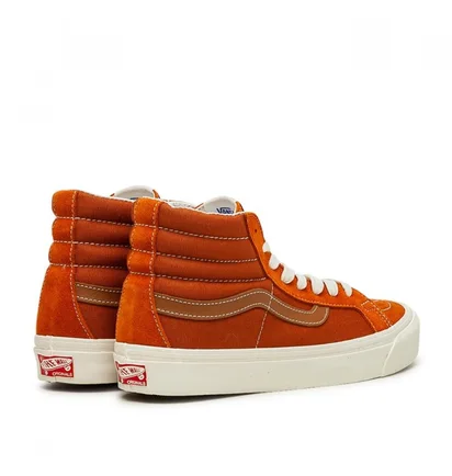 Vans Vault UA OG Sk8-Hi LX (Orange / Braun)