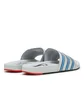 adidas Adilette Premium 'Micropacer' (Grau / Blau)