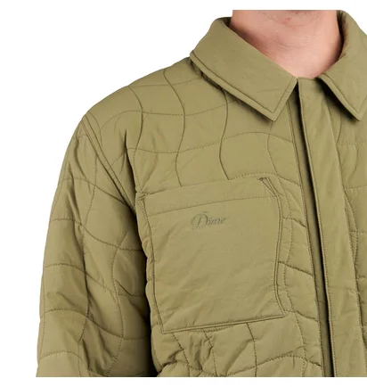 Dime Reversible Insulated Jacket (Oliv / Beige)