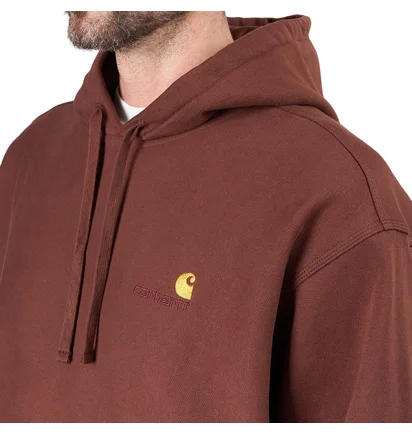 Carhartt WIP American Script Hoodie (Rot)