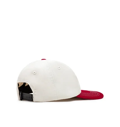 by Parra Big News 6 Panel Hat (Weiss / Rot)