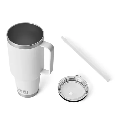 Yeti Rambler 42oz (1242ml) Straw Mug (Weiß)