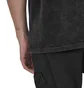 Chrystie NYC Acid Wash T-Shirt (Schwarz)
