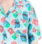 Brain Dead x Aaron Jupin Cans Hawaiian Shirt (Blau)