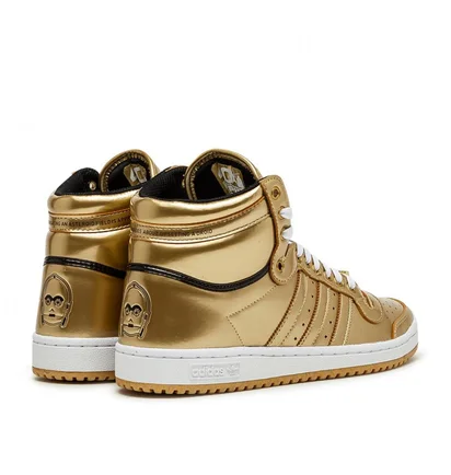 adidas X Star Wars Top Ten Hi “C-3PO” (Gold)
