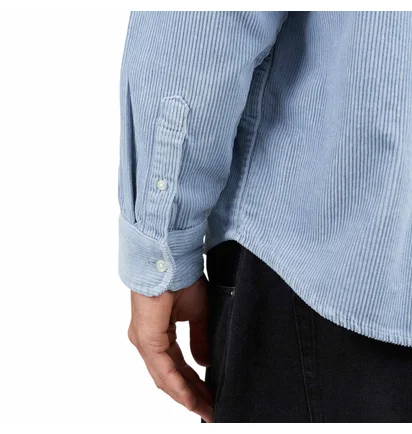 Carhartt WIP L/S Madison Cord Shirt (Blau) – Carhartt WIP text_image_alt 5