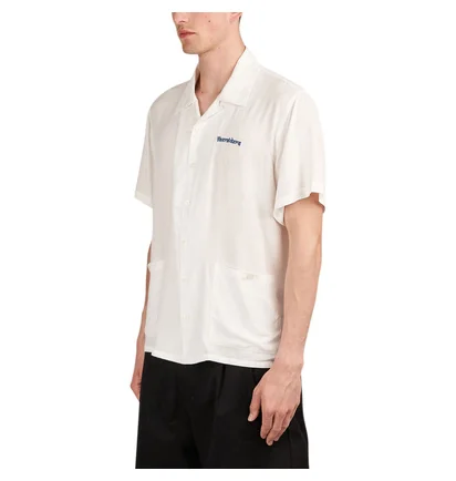 Liberaiders Wisdom Eyes Rayon Shirt (Weiß)