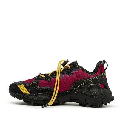 Reebok x ASAP Nast Zig Kinetica II Edge (Schwarz / Rot / Gelb)