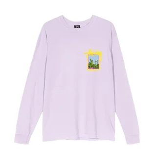 Stüssy Palm Desert Longsleeve (Lila)