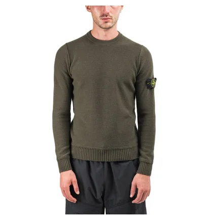 Stone Island Knit Pullover (Dunkelgrün)
