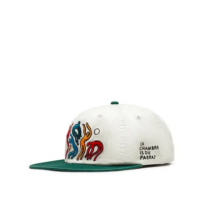 by Parra La Chambre Nuit 6 Panel Hat (Multi) – by Parra