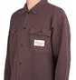 Brain Dead Waffle Button Front Shirt (Braun)