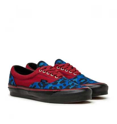 Vans Vault x Stray Rats OG Era LX (Blau / Rot / Schwarz)