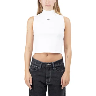 Nike Sportswear WMNS Essentials Mock Top (Weiß / Schwarz)