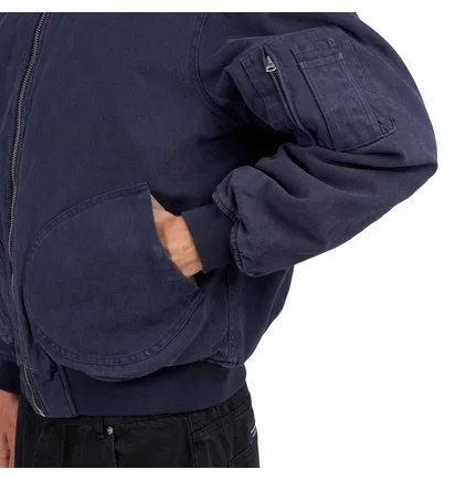 Pop Trading Company Flight Jacket (Navy)