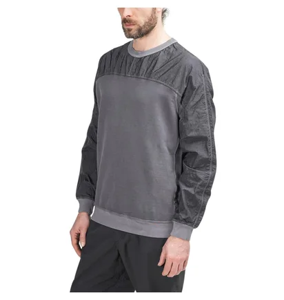 Stone Island Shadow Project Pique Fleece Crewneck (Grau)