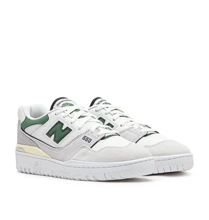 New Balance WMNS BBW550SG (Weiß / Grün)