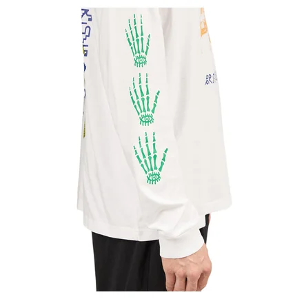 Brain Dead Worm in the apple long sleeve (Weiss)