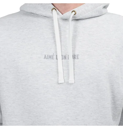 Aimé Leon Dore Logo Hoodie (Hellgrau)