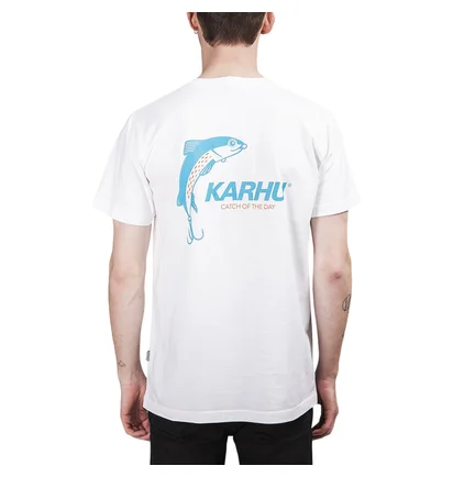 Karhu x R-Collection 'Catch of the Day' T-Shirt (Weiß)