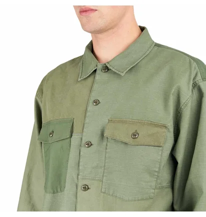 Neighborhood RM Utility Shirt LS (Oliv)