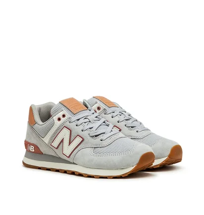 New Balance WL574 BCZ (Grau / Braun)