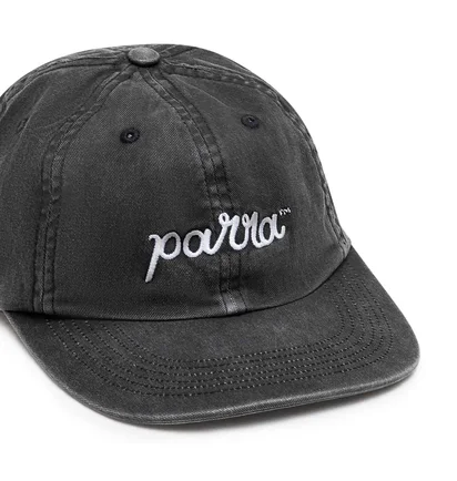 by Parra Scripted 6 Panel Hat (Grau)