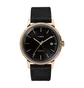 Timex Archive Marlin Automatic 40mm Leather Strap (Schwarz / Gold)