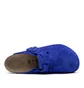 Birkenstock Boston Suede Leather Brights (Blau)