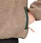 Brain Dead Teddy Sherpa Half Zip Jacket (Braun)