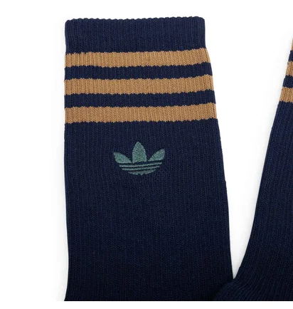 adidas x Brain Dead Socken (Navy / Braun)