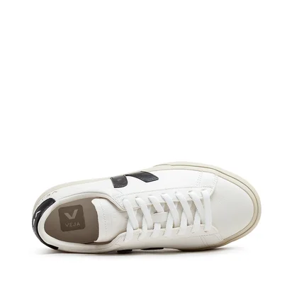 Veja WMNS Campo Chromefree Leather (Weiß / Schwarz)