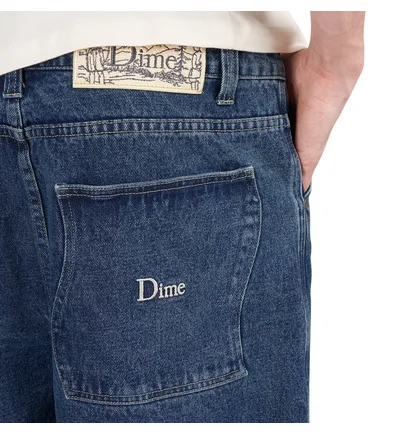 Dime Baggy Denim Pants (Blau)