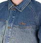 Dime Denim Jacket (Blau / Weiss)