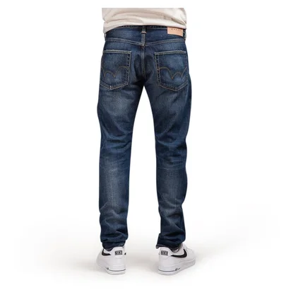 Edwin ED-55 63 Rainbow Selvage Blue Hikaru Wash (Blau)