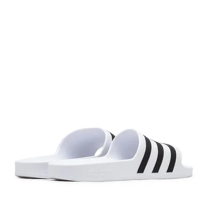adidas Adilette Aqua (Weiss / Schwarz)