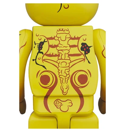 Medicom 100% + 400% Skull Face Be@rbrick x Madballs