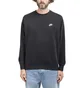Nike Sportswear Club Men's French Terry Crew (Schwarz)