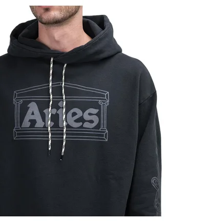 Aries 2 Chains Hoodie (Schwarz / Grau)