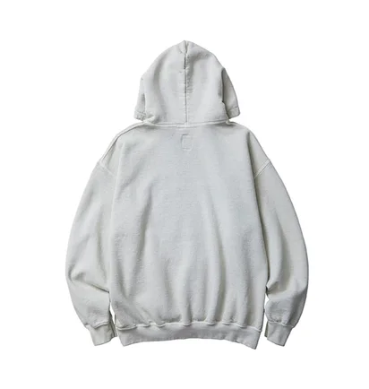 Liberaiders German Logo Overdyed Hoodie (Weiß / Grau)