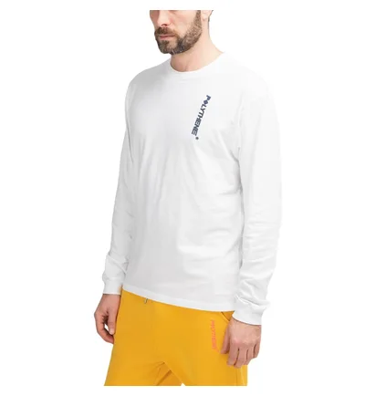 Polythene* Optics Jersey Longsleeve (Weiß / Blau)
