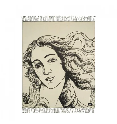 Stüssy Venus Jaquard Blanket (Beige / Schwarz)