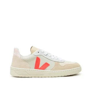 Veja WMNS V-10 Suede (Natural / Rosa)