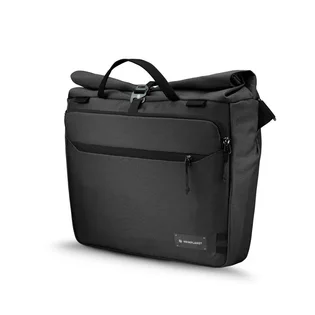 Heimplanet Transit Line Roll Top Messenger Bag (Schwarz)