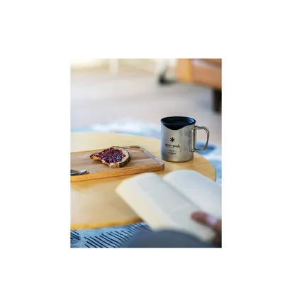 Snow Peak Double Mug 450 Silicone Lid